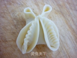 知了蒸饺的做法步骤：7