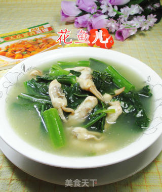 【宁波】蛏子天菜芯羹的做法