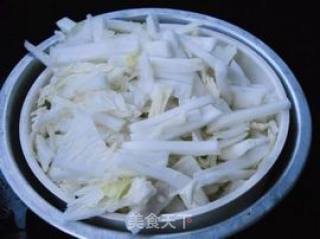 脊骨炖白菜的做法步骤：2