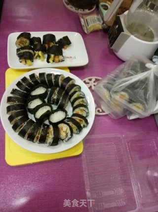 奥尔良家庭版紫菜卷的做法
