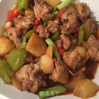 新疆大盘鸡的做法