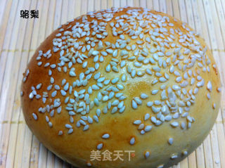 批萨味芝麻包的做法步骤：11