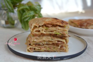 西葫芦千层肉饼的做法