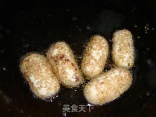 芝麻糯米枣的做法步骤：7