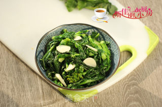 清炒江城菜心的做法