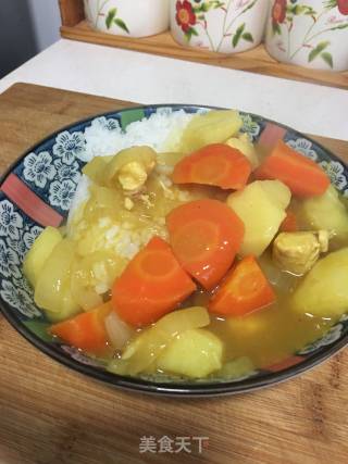 鸡肉咖喱的做法