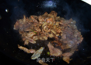 经典家常菜---黄瓜炒肉片的做法步骤：5