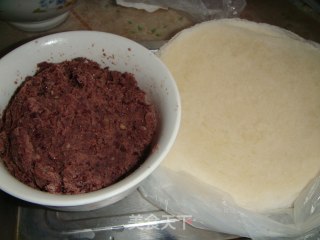 豆沙春卷的做法步骤：1
