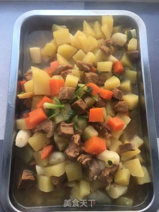 羊肉炖山药土豆的做法
