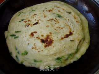 家常主食----葱花饼的做法步骤：6
