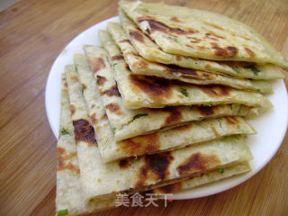 家常主食----葱花饼的做法步骤：7