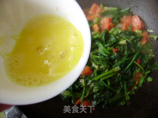 家常配菜----菠菜鸡蛋汤的做法步骤：7