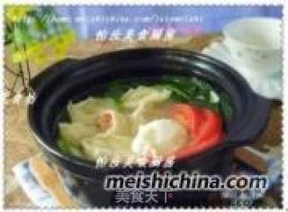 【营养早餐】换个方法吃馄饨---番茄猪肉馄饨的做法步骤：10