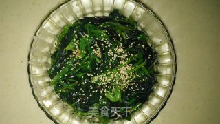 早餐小菜～拌菠菜