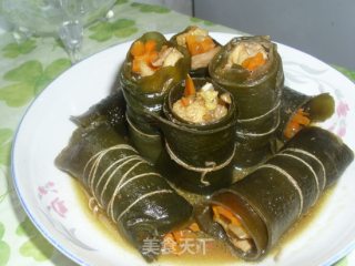 海带鸡腿卷的做法步骤：15