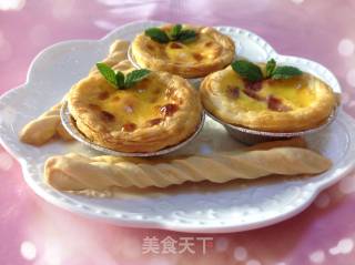 草莓蛋挞&黄桃蛋挞&葡式蛋挞的做法