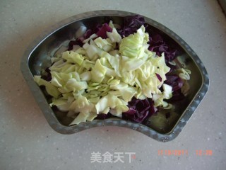 奶香虾仁炒饭的做法步骤：2