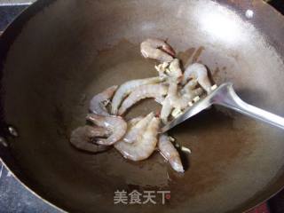 简单快手菜----------西兰花炒虾的做法步骤：6