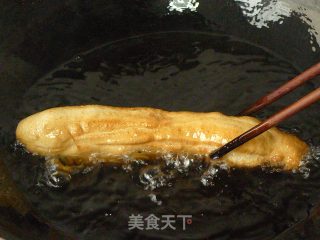 自制健康油条的做法步骤：8