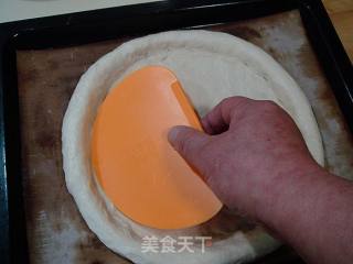 烤牛肉匹萨的做法步骤：8