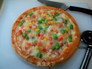 烤牛肉匹萨的做法步骤：18