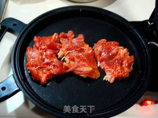 家庭版“饼铛烤肉匹萨”的做法步骤：9