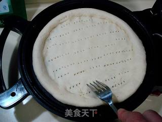 家庭版“饼铛烤肉匹萨”的做法步骤：12