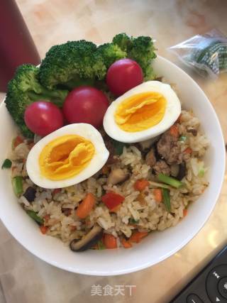 什锦炒饭的做法