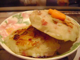 培根土豆饼的做法步骤：8