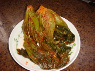 酸腌菜炒藕的做法步骤：2