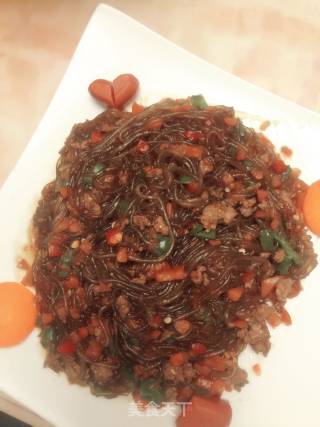 肉末粉丝的做法