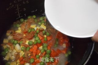 五彩饭的做法步骤：3