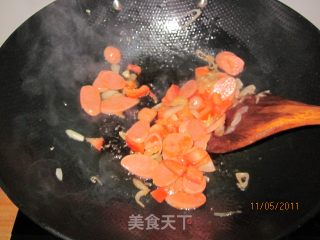 香肠意大利面的做法步骤：5