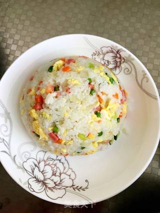 家常炒饭的做法