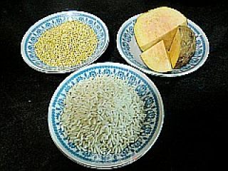营养米糊---红薯小米糊的做法步骤：1