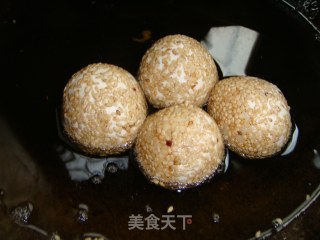 豆沙麻团的做法步骤：7