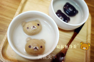 轻松熊汤圆的做法