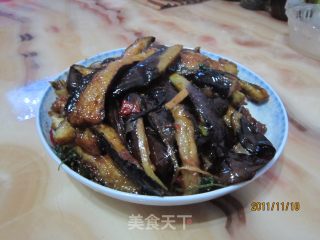 鱼香茄子的做法步骤：4