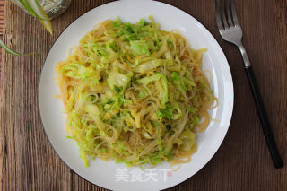 沙茶酱炒卷心菜的做法