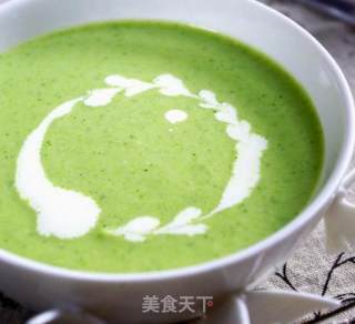 奶油西兰花的做法