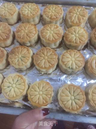 红豆沙月饼的做法