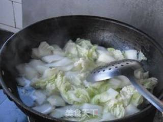 【五花肉炒白菜片】的做法步骤：4