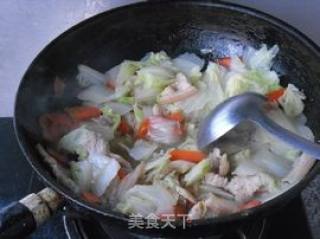 【五花肉炒白菜片】的做法步骤：13