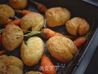 超简单易做香烤小土豆的做法