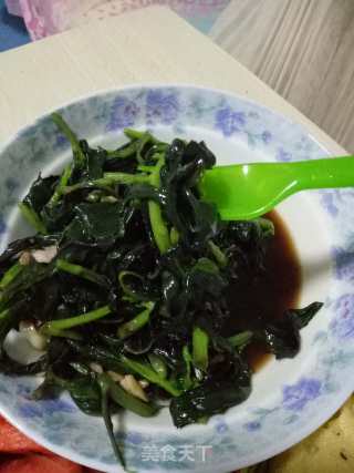 清炒蒜蓉观音菜的做法