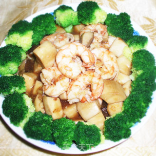“ 蘑”力“食”足—鲜菌扣虾仁的做法步骤：10