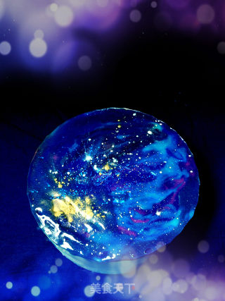 星空酸奶慕斯蛋糕的做法