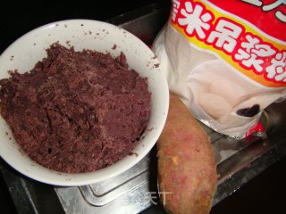 红薯豆沙饼的做法步骤：1