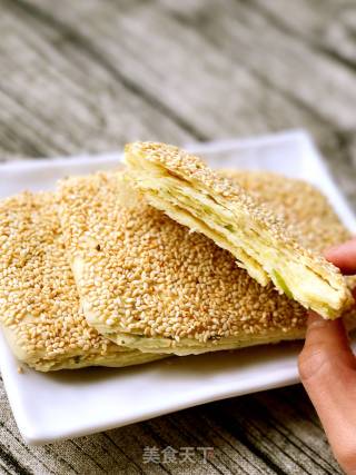 葱香烧饼的做法