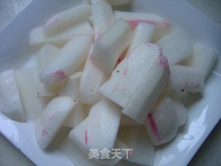 鲍汁萝卜的做法步骤：2